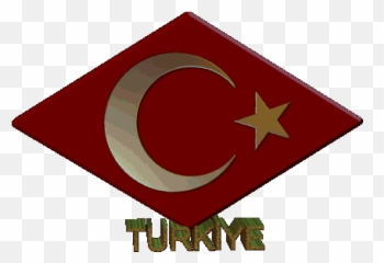 Pin - Language Emoji,Turk Bayragi Emoticon