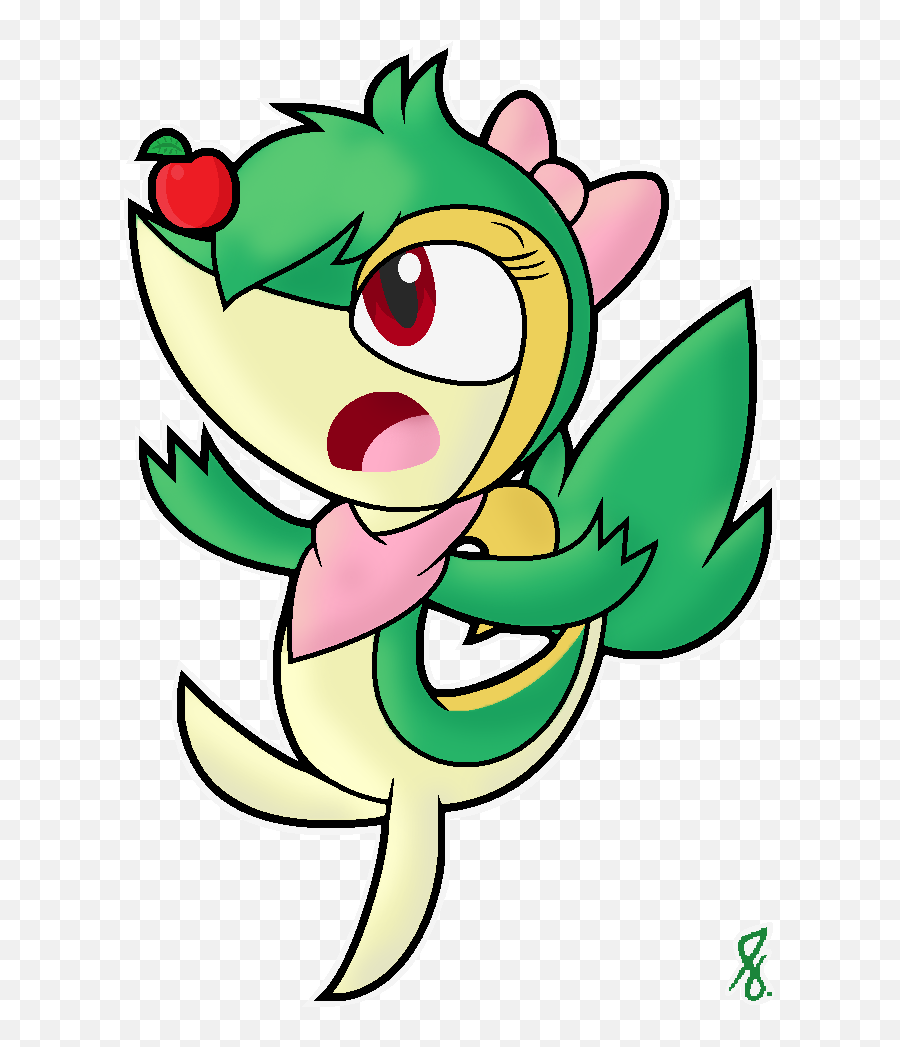 My Gti Heros Partner Ember The Snivy - Fictional Character Emoji,Chimchar Mystery Dungeon Emotions