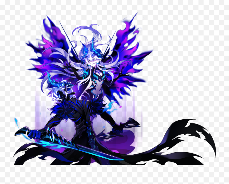 Pin On Elsworddd - Luciel Elsword Master Class Emoji,Void Elsword Emoticon