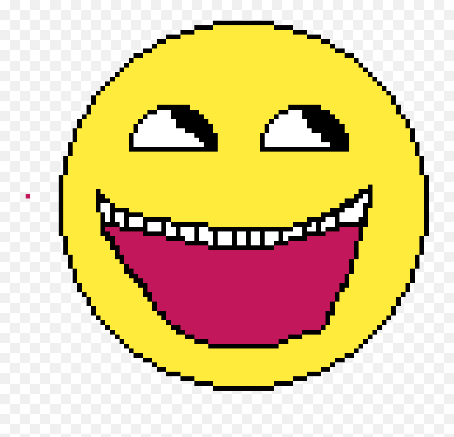 Pixilart - Pixel Art Circle Emoji,Proud Emoticon