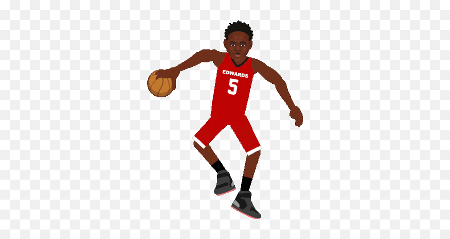 Sports Sportsmanias Gif - Minnesota Timberwolves Anthony Edwards Dunk Gif Emoji,Basketball 2 3 Emoji