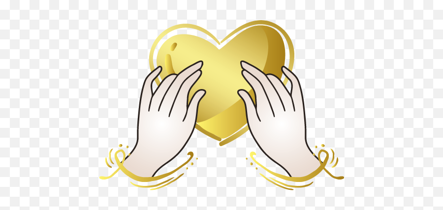 Create Hand Drawn Logo With Hands Holding A Heart Logo Template Emoji,Love Heart Eyes Emoji Hi-res