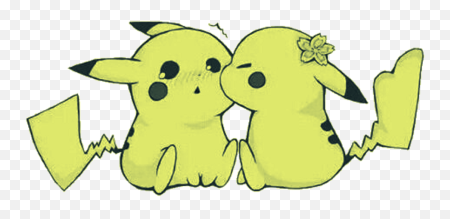 Pikachu Pikachu Pikachuuuuuu - Pikachu Couple Emoji,Pikachu Emoji