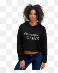Nightwatchslcom Champagne Trendy Top Sweatshirt Sweatshirts - Crop Top Emoji,Colorful Emoji Crop Top