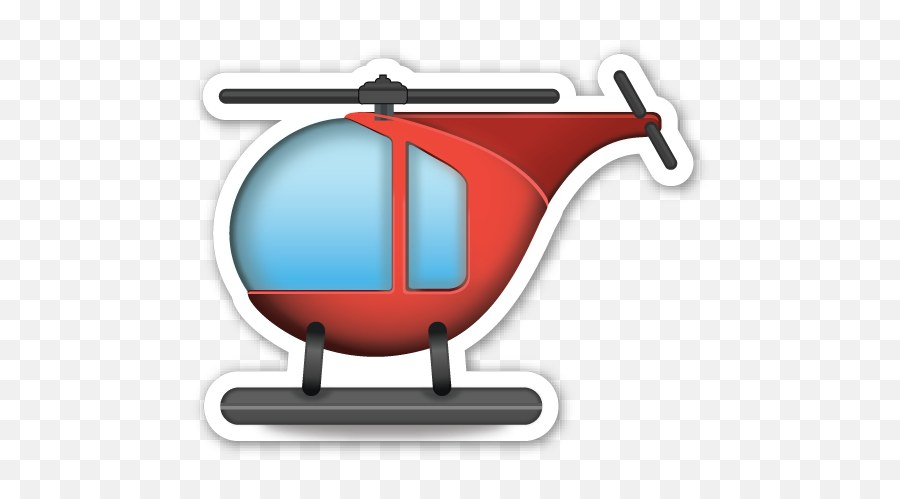 Helicopter Emoji Stickers Helicopter Tayo The Little Bus - Tony Lopez In A Helicopter,Bus Emoji