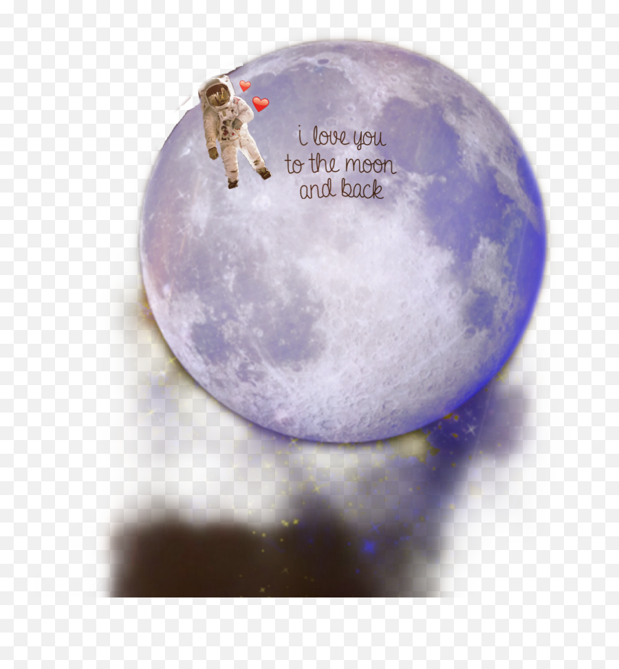 Popular And Trending Moonandback Stickers On Picsart - Full Moon Emoji,Love You To The Moon And Back Emoji Images