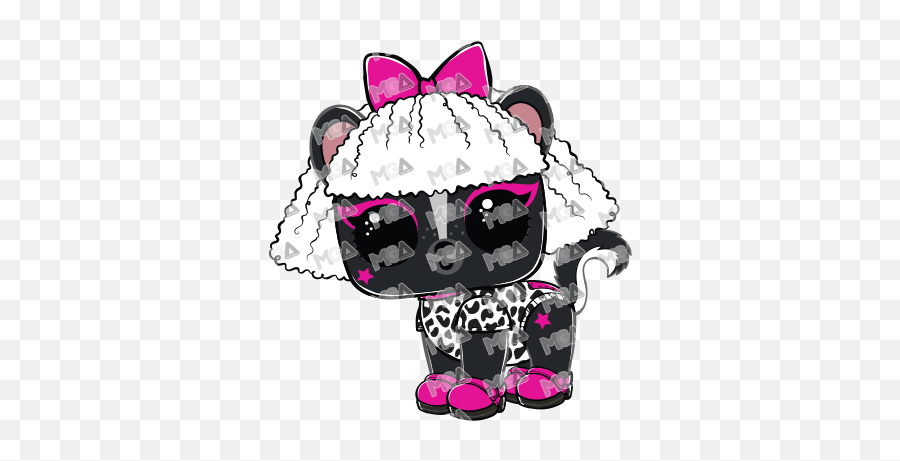 Diva Stripes Lol Dolls Cute Dolls Pets Emoji,Camera Emoji Fashion Girl Chicas