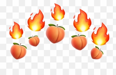 Peach Sticker - Lovely Emoji,Peach Emoji New