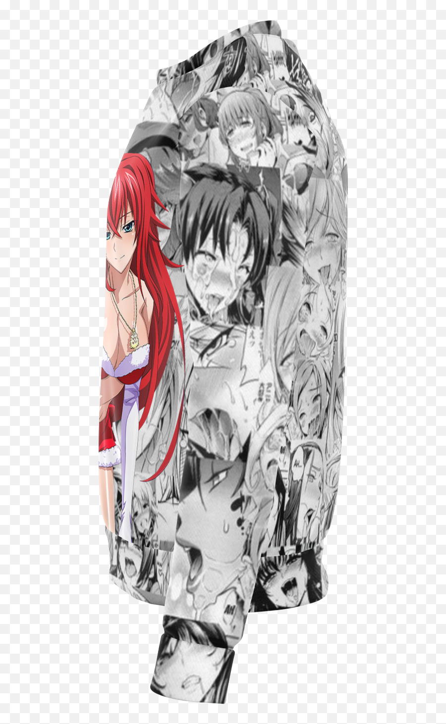 Rias Hentai Aop Sweatshirt U2013 Ecchi Hunters Emoji,Fleece By The Yard With Emoji