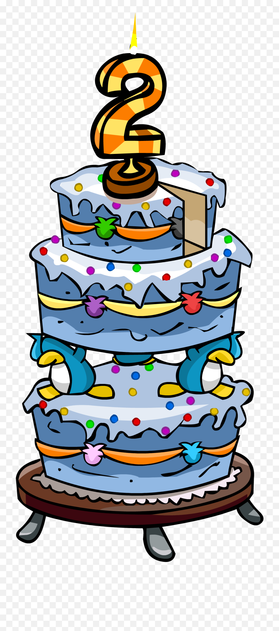 Anniversary Cakes Club Penguin Wiki Fandom Emoji,Emojis Birthday Party Ideas