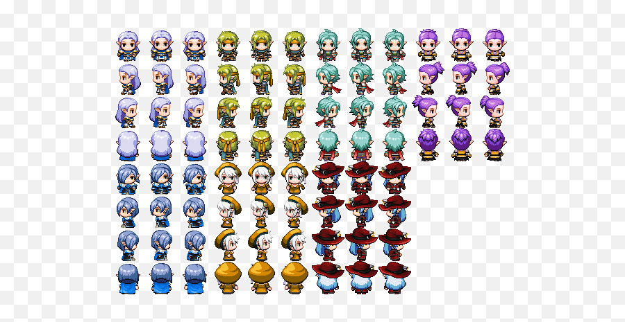 Feline - Walking Sprites At5nzfpd Emoji,Rpg Maker Mv Sprite Emotions