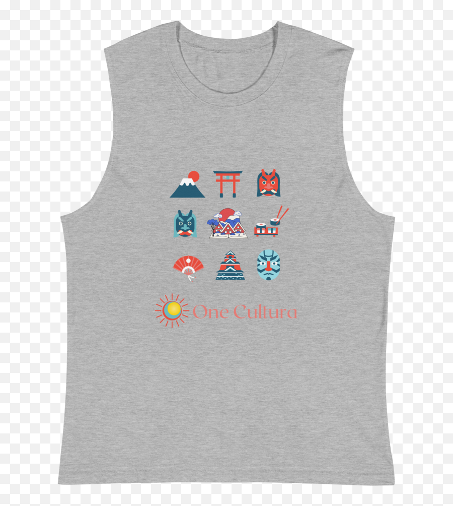 Japan Emoji Muscle Shirt U2013 One Cultura,Japaense Emoji