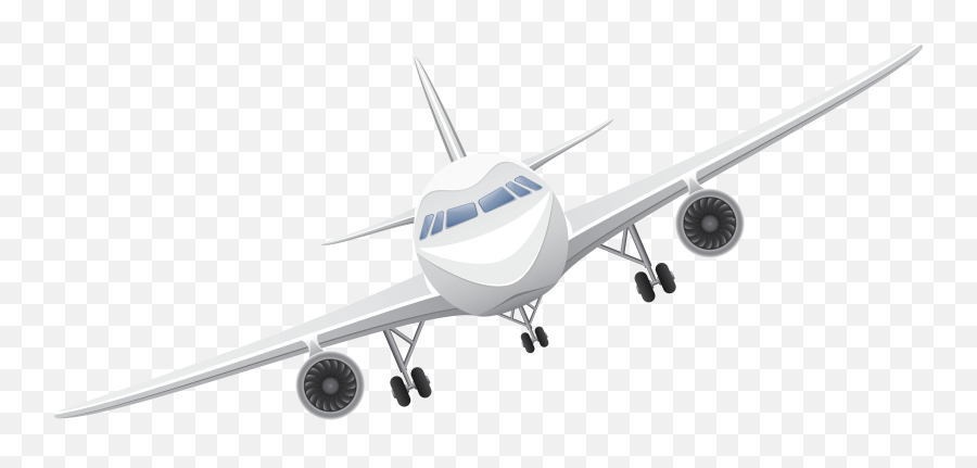 Airplane Aircraft Clip Art - Cartoon Plane Png Download Aircraft Emoji,Plane Emoji Transparent