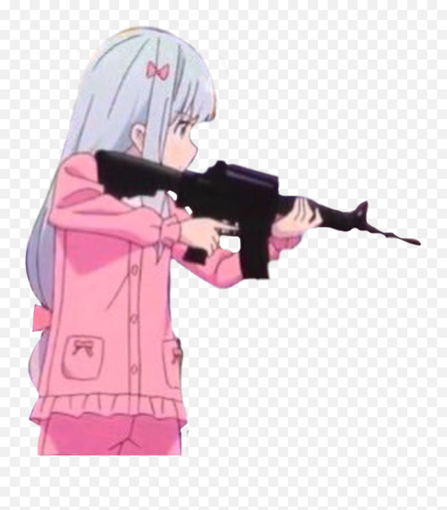 Anime Girly Guns 289325989043211 By Heartbreaker011 Emoji,Gun Shot Emoji