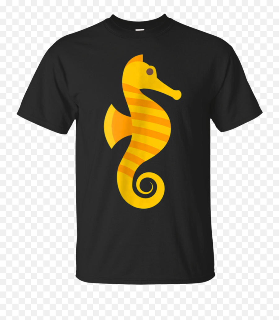 Beautiful Sea Horse Emoji Shirt - Cute Smiley Tee Shirt,Beauty Emojis