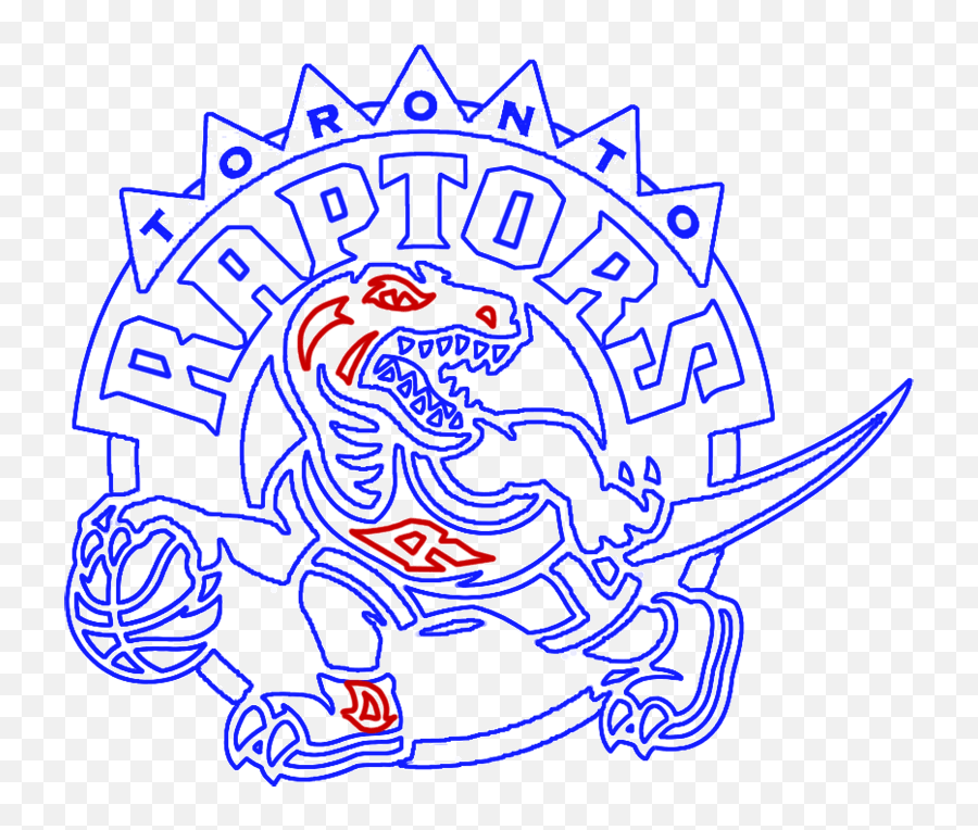 Learn How To Draw Toronto Raptors - Easy To Draw Everything Emoji,Insert Raptor Emoji In Text