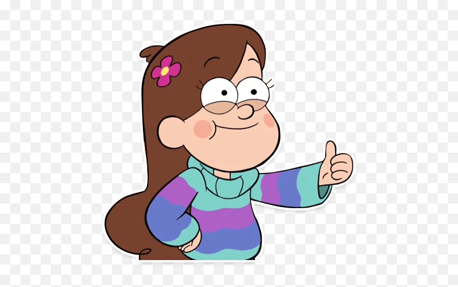 Mabel - Telegram Sticker English Emoji,Cool Emoji Ok