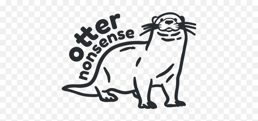 Otter Vector U0026 Templates Ai Png Svg Emoji,Ferret Emoji