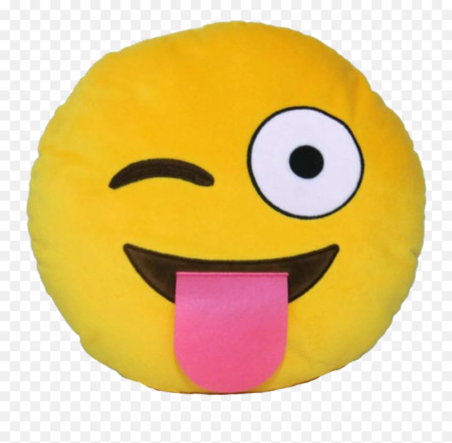 Plush Emoji Pillows - Only 699 In Our Clearance Corner Emoji Wink Tongue Out Pillow,Laugh Emoji Pillow