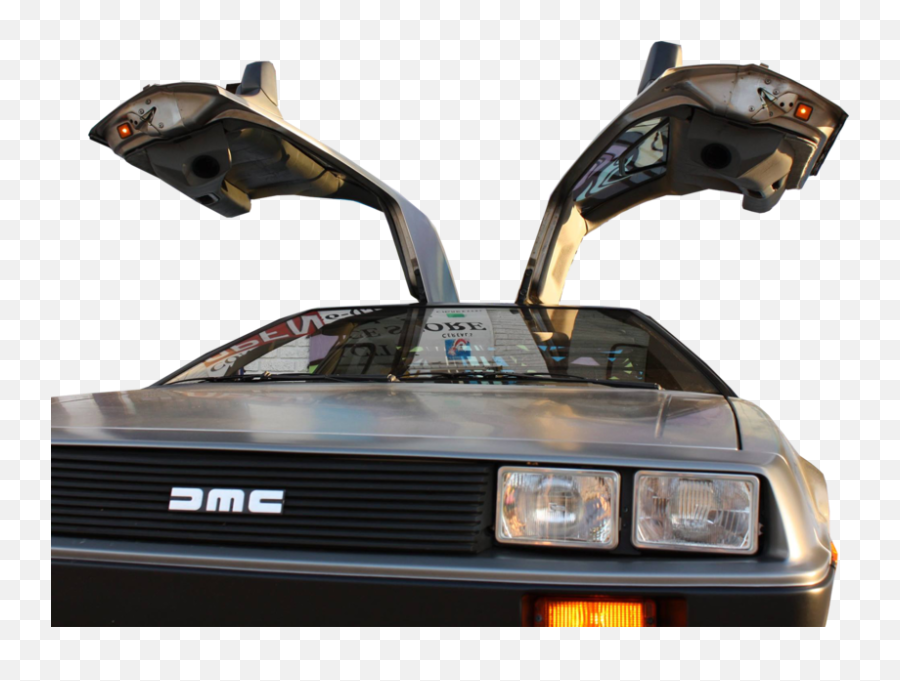 Delorean Close Up - Delorean Close Up Emoji,Delorean Emoji