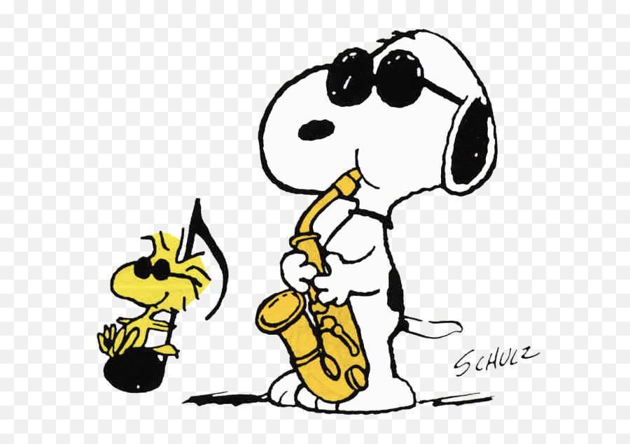 Snoopy Dance Gif Image - Joe Cool With Woodstock Emoji,Snoopy Happy Dance Emoticon