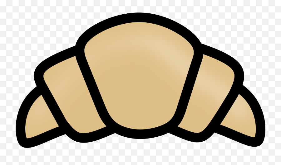 Croissant Breakfast Bakery Pretzel - Croissant Clipart Emoji,Baguette Emoji