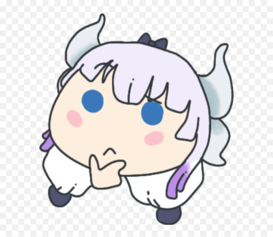 Made This Emoji For My Discord Server And Thought You Guys - Fictional Character,Thonk Emoji