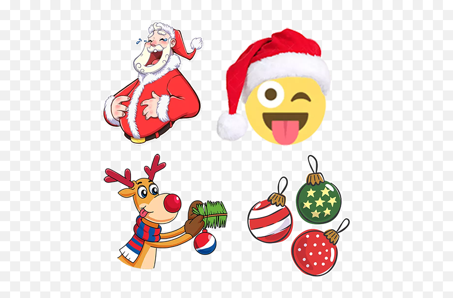 Christmas Stickers For Whatsapp 14 - Sticker Para Whatsapp De Navidad Emoji,Christmas Emojis For Android