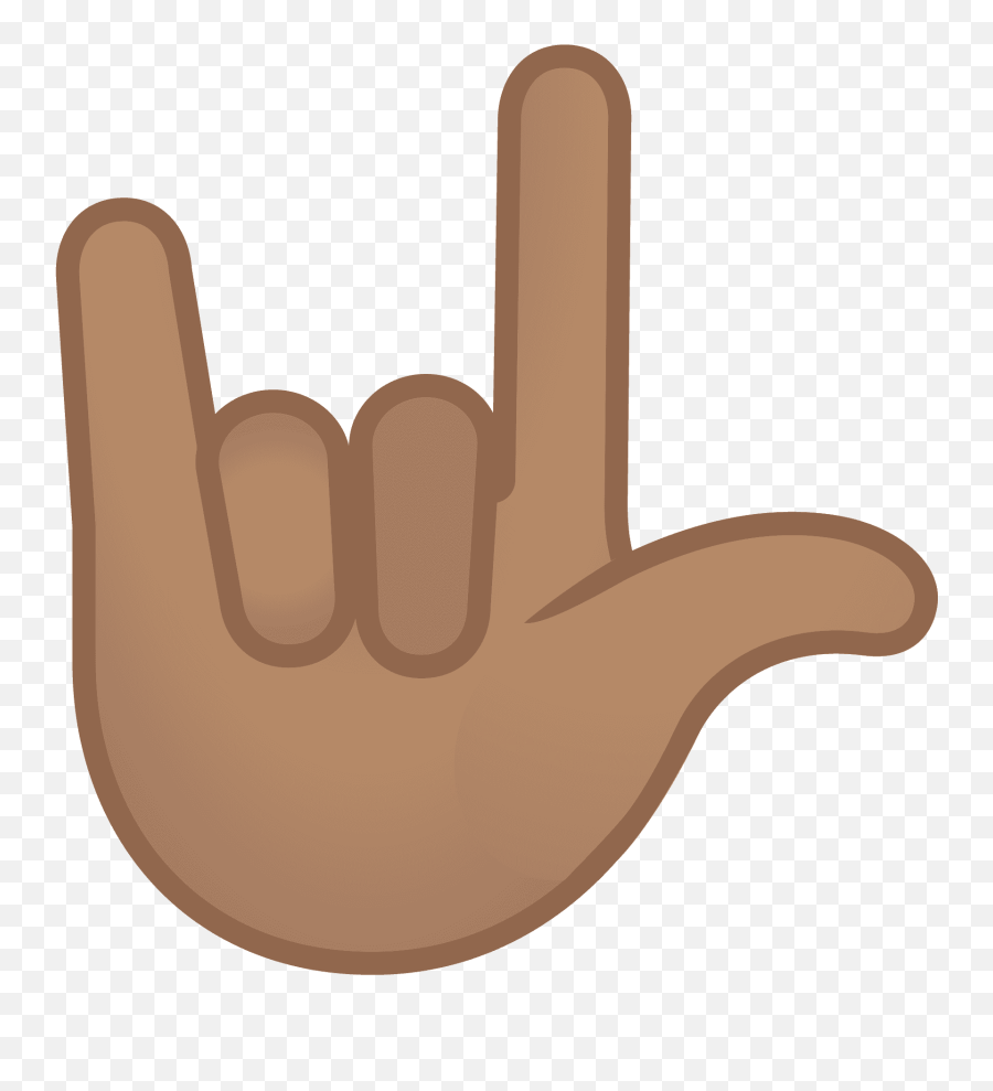 Love - Love You Hand Sign Svg Emoji,Vulcan Salute Emoji For Android