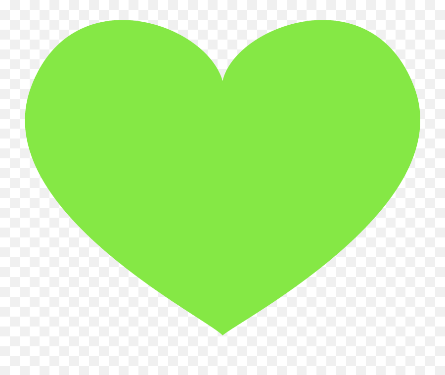 Green Heart Emoji Clipart Free Download Transparent Png - Transparent Green Heart Png,Red Heart Emoji