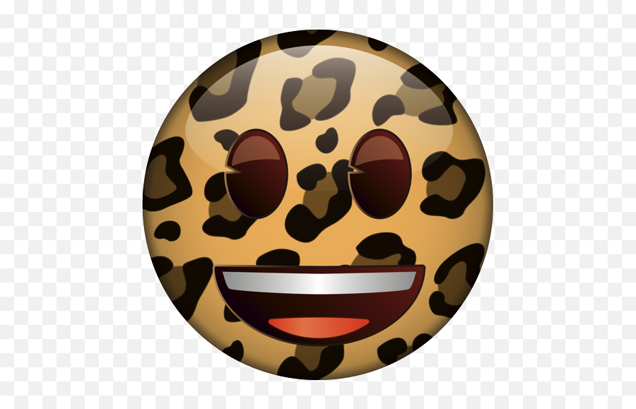 Emoji U2013 The Official Brand Face With Leopard Print Fitz 0 - Leopard Print Emoji,Print Emoji
