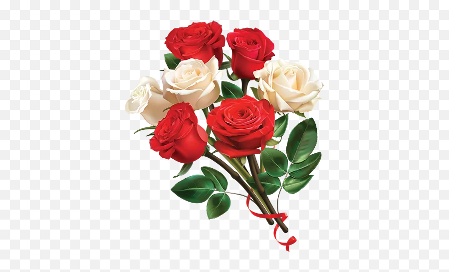 Fleurs U0026 Roses Stickers - Wastickersapp Apps On Flowers Valentines Day Png Emoji,White Flower Emoji Meaning