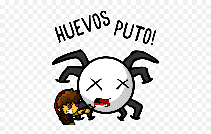 Stickers - Vete A La Versh Png Emoji,Emoticon Huevos Groseria