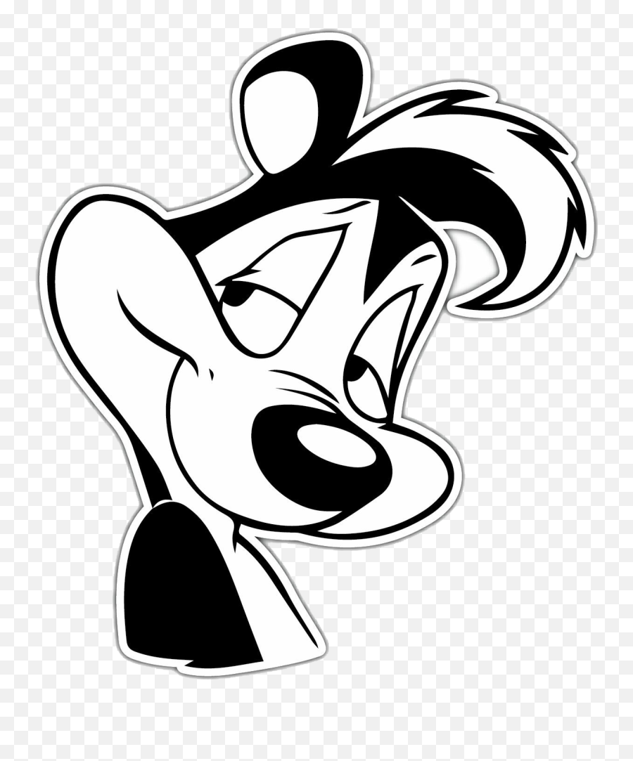 Pope Le Pew Png Free Images - Cartoon Pepe Le Pew Emoji,Animated Pepe Le Pew Emoticon