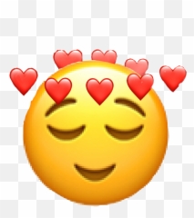 The Most Edited Crappyeditbutwhatever Picsart - Transparent Calm Face Emoji,I Ove B, Emoticon