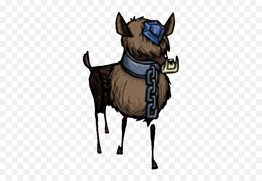 Game Update - Winteru0027s Feast Beta 199914 Donu0027t Starve No Eyed Deer Don T Starve Emoji,Chomp Chomp Brown Emoticon Animated Gif