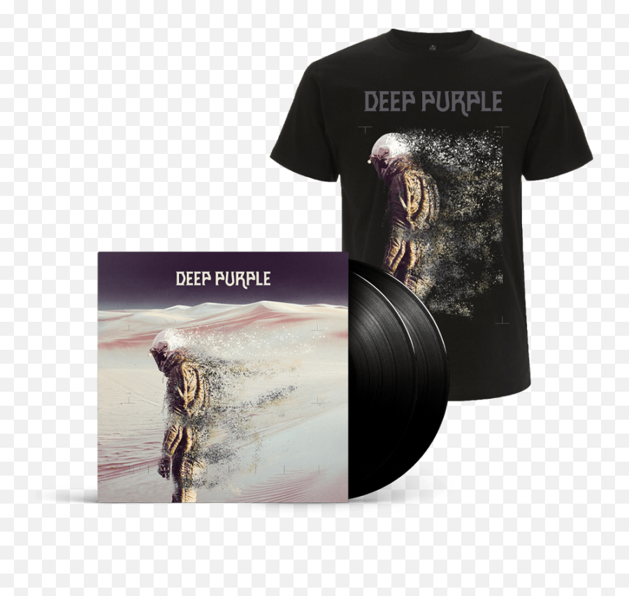 Merch - Deep Purple Whoosh Vinyl Emoji,Gary Numan Emotion Tour Shirt