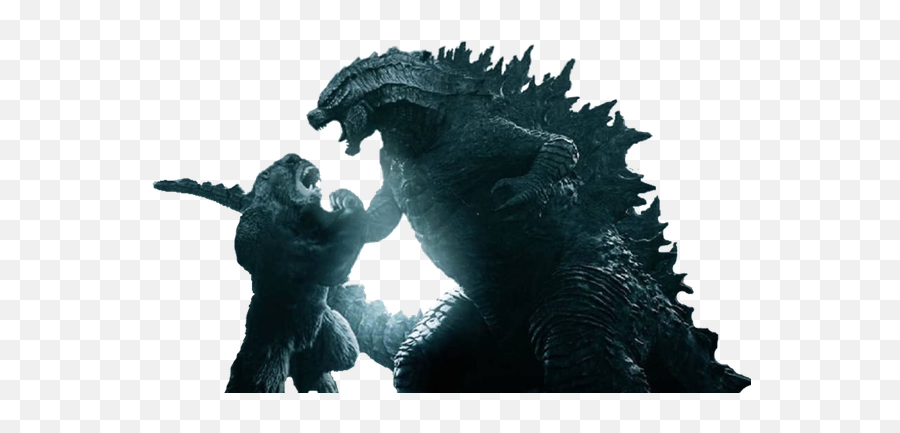 If Godzilla Met King Kong And Both Of - Kong Vs Godzilla Png Emoji,Ghidora Emoticon Animated