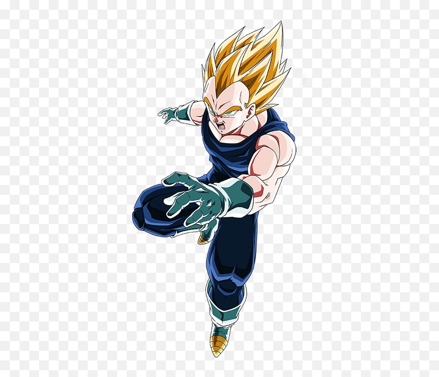 Pin - Ssj2 Vegeta Render Emoji,Super Saiyan 2 Vegeta & Bulma- Outburst Of Emotion