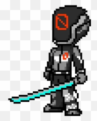 Pixel Art Gallery - Borderlands 2 Zer0 Pixel Art Emoji,Zer0 Borderlands Emoticon