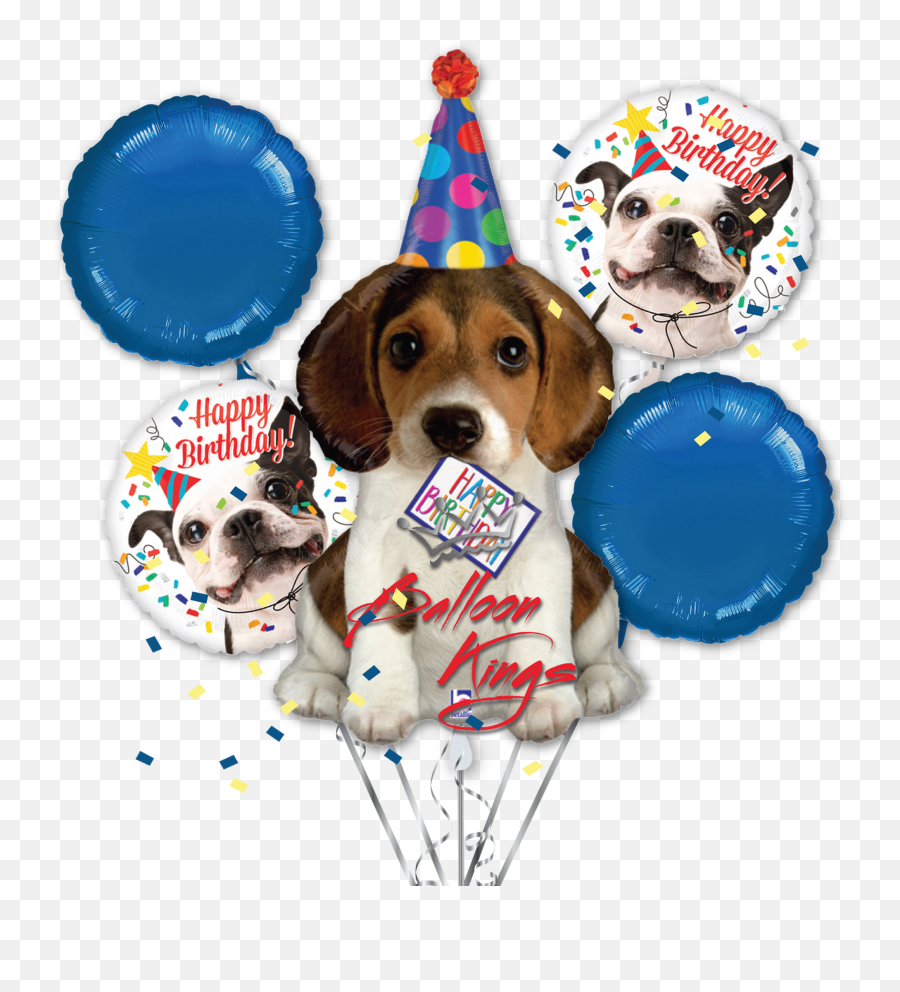 Party Puppy Bouquet - Party Puppy Emoji,Happy Emojis Puppy