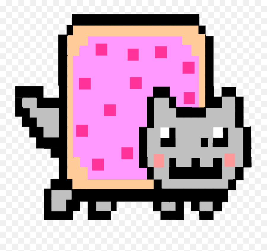 Free Transparent Nyan Cat Png Download - Nyan Cat Emoji,Nyan Cat Emoticon