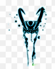 Download Tattoo Comics Symbol Thor Loki - Loki Helmet Emoji,Freckle Text Emoticon