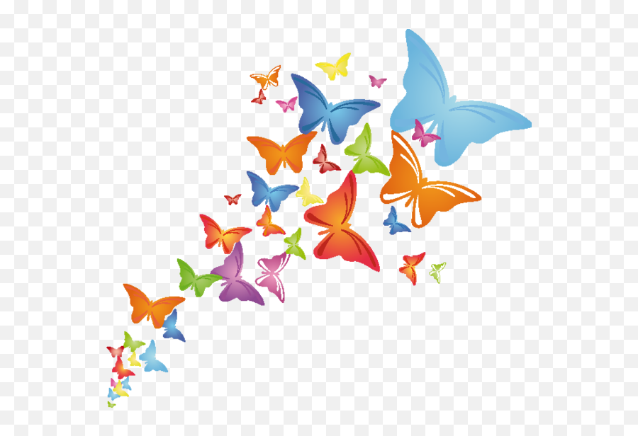 Hareketl Kelebek Gfler - Sevgicelim Envol De Papillons Dessin Emoji,Muhammed Emoticons