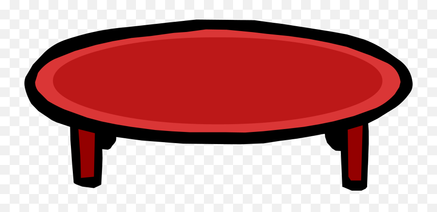 Red Coffee Table - Solid Emoji,Centro De Mesas.de Emoji