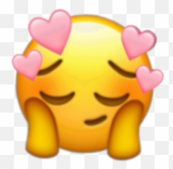 Sticker - Emoji Love Blushing,Bitter Emoji