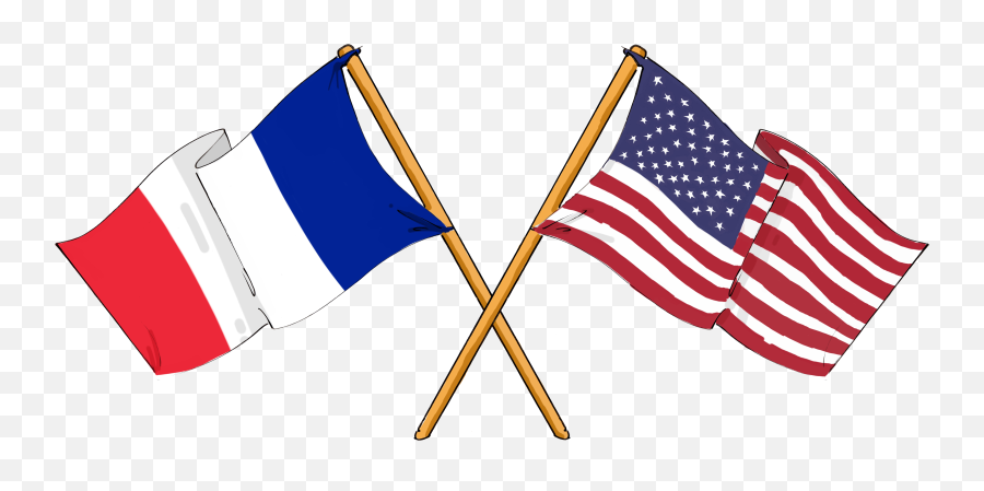 Download United Of French France States - France And United States Emoji,Us Flag Emoticon