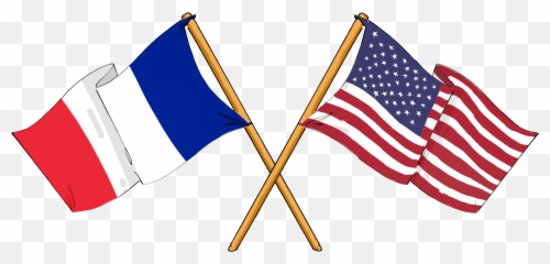 Download United Of French France States - France And United States Emoji,Us Flag Emoticon