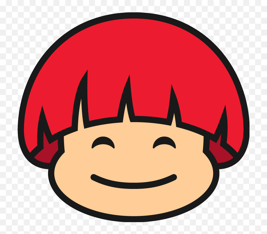 Mushroom Cut Media - Happy Emoji,Flair Emoticon