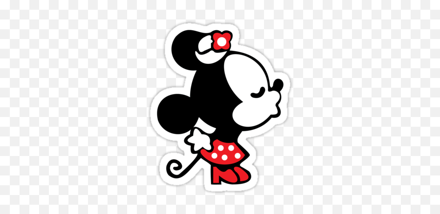 Omg Ohmygosh Stiker Kawaii Sticker - Mickey Minnie Kissing Png Emoji,Nutella Emoji